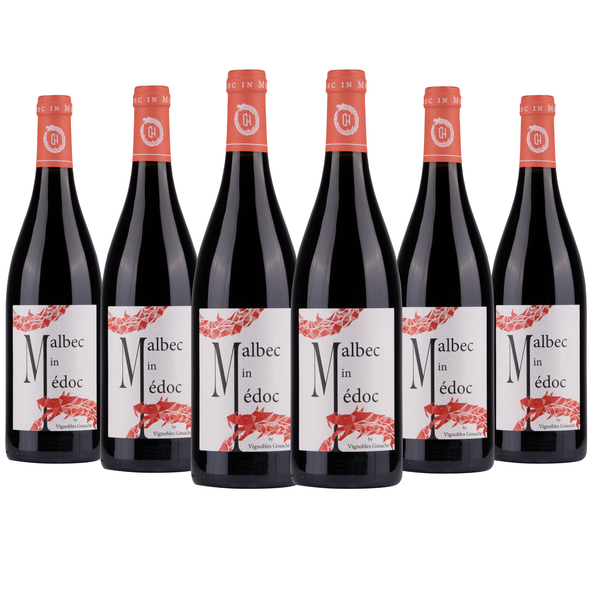 Malbec In Médoc - Médoc Rouge 2020 (caisse de 6btl x75cl)