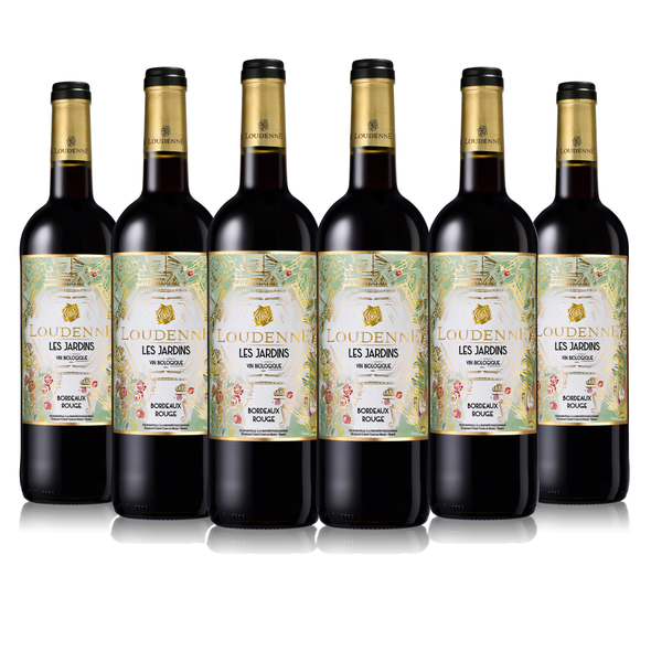 Les Jardins BIO - Bordeaux Rouge 2022 (caisse de 6btl x75cl)