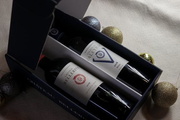 Coffret de fêtes - Château Bellerive - Château Bellerive 2018 & Château Valeyrac 2018