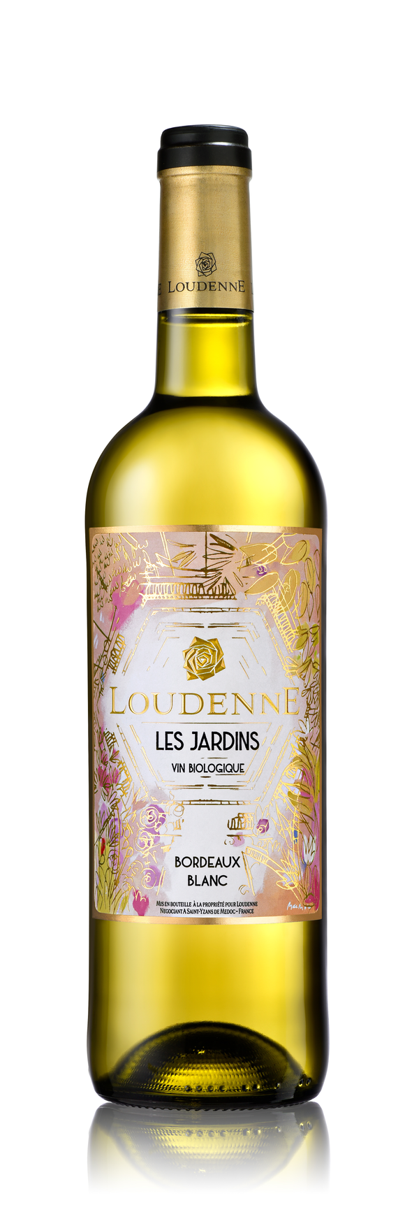 Les Jardins BIO - Bordeaux Blanc 2024 (caisse de 6btl x75cl)